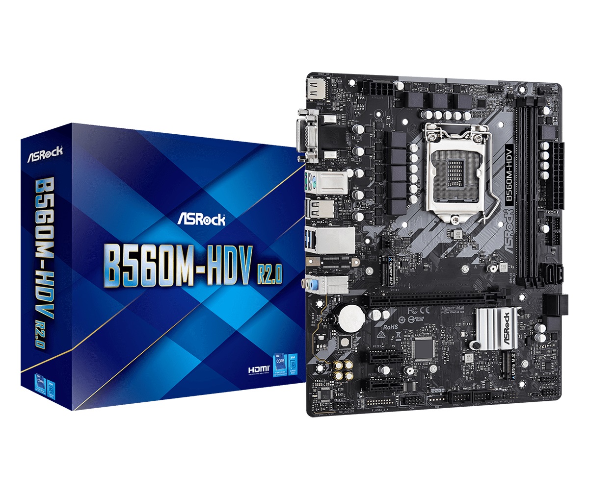 

ASRock B560M-HDV R2.0 Socket 1200