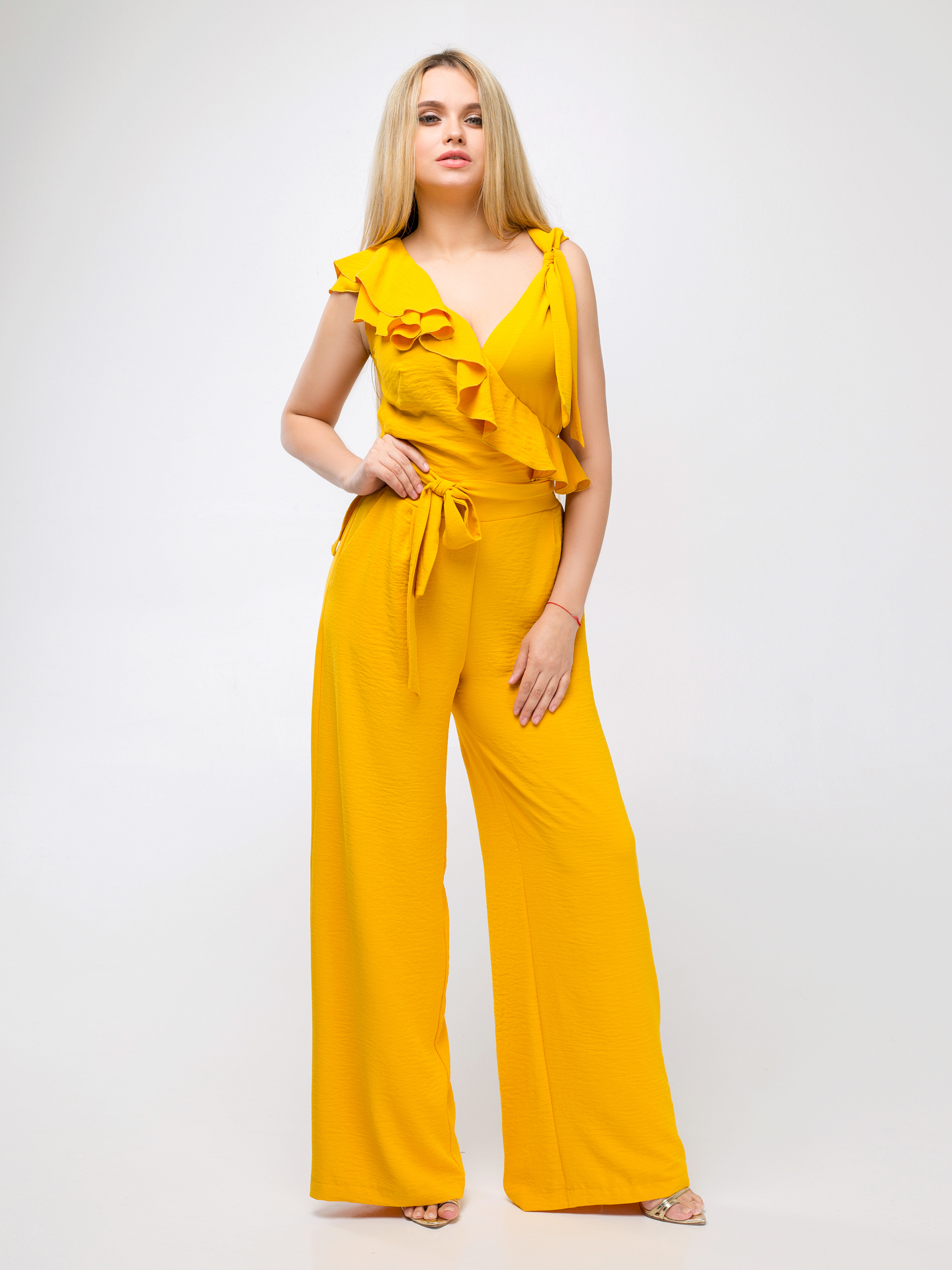 

Комбинезон "Валери" (желтый) -(L-XL, Комбинезон "Валери" (желтый) 48-50(L-XL)