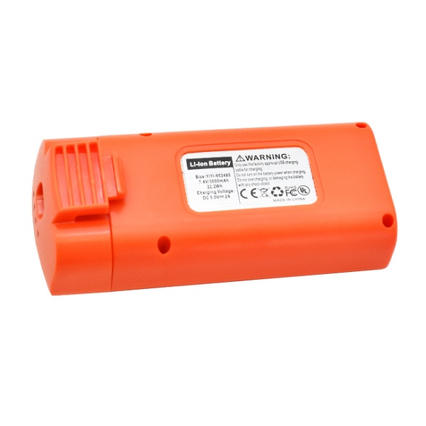 

Аккумулятор для квадрокоптера ZLRC SG108 / SG108 Pro Orange на 3000 mAh 7.4V