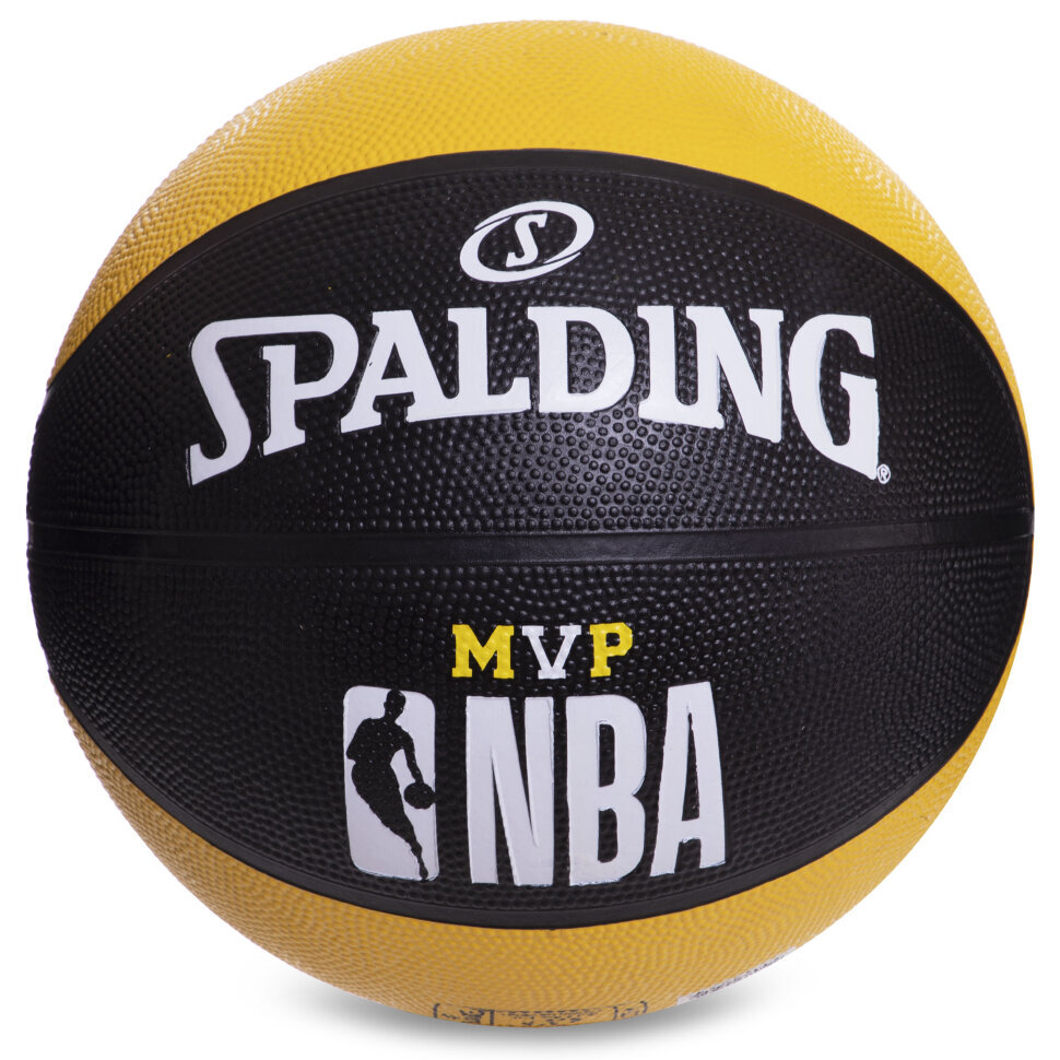 

Мяч баскетбольный SPALDING NBA Mvp Color All Surface 83832Z №7 черный-желтый