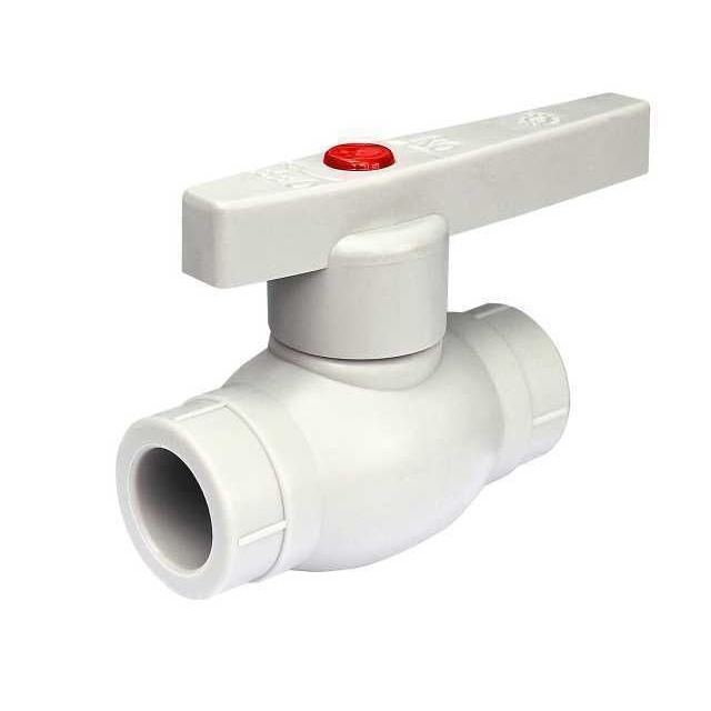 

Кран шаровый(латунный шар) Vsplast PPR ф50 1021