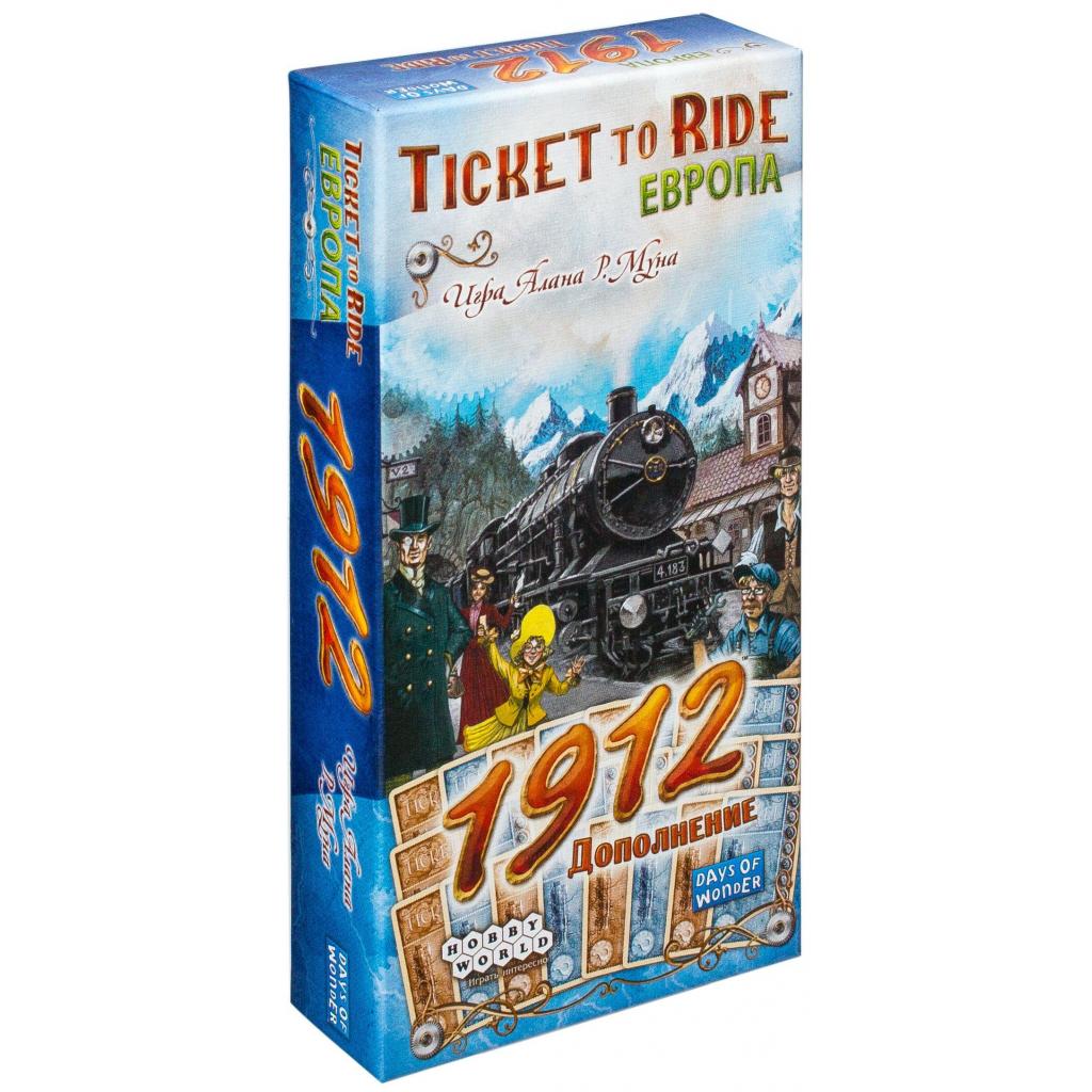

Настольная игра Hobby World Ticket to Ride Европа 1912 (дополнение) (1626)