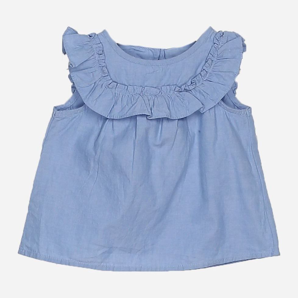 

Блуза H&M HOM92423 68 см Синяя