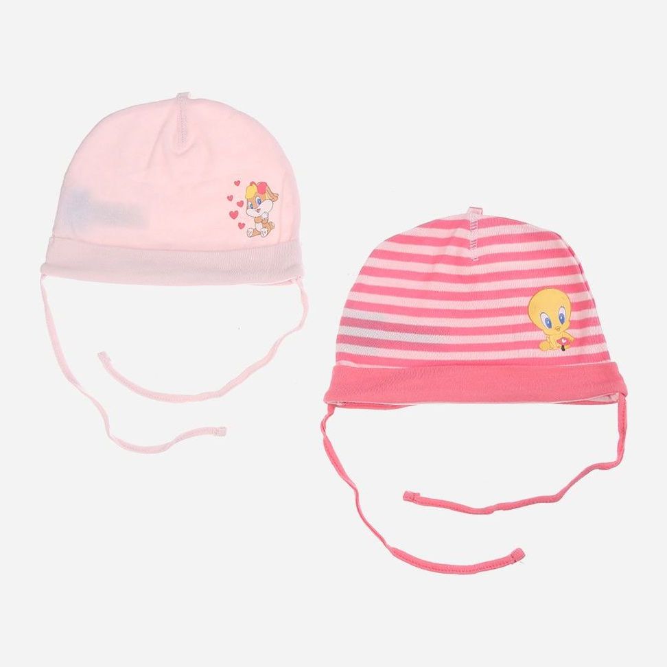 

Чепчик Looney Tunes PEP920217 40-44 см 2 шт Розовый