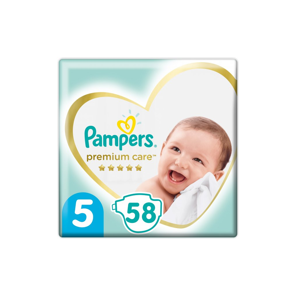 

Подгузник Pampers Premium Care Junior Размер 5 (11-16 кг) 58 шт (8001841104997)