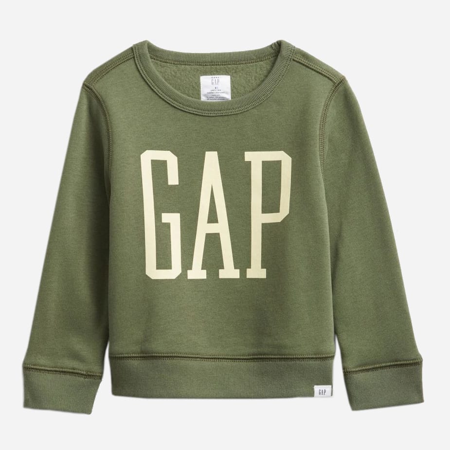 

Свитшот GAP 431631959 106-114 см Зеленый