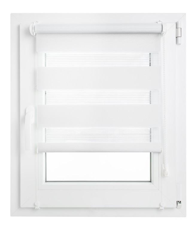 

Ролета мини Bigimot День-ночь 62.5*170см Белый