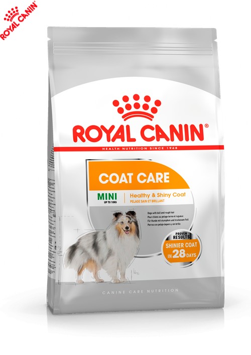 

Сухой корм Royal Canin Mini Coat Care - для собак мелких пород с тусклой и сухой шерстью 3 кг (1220010)