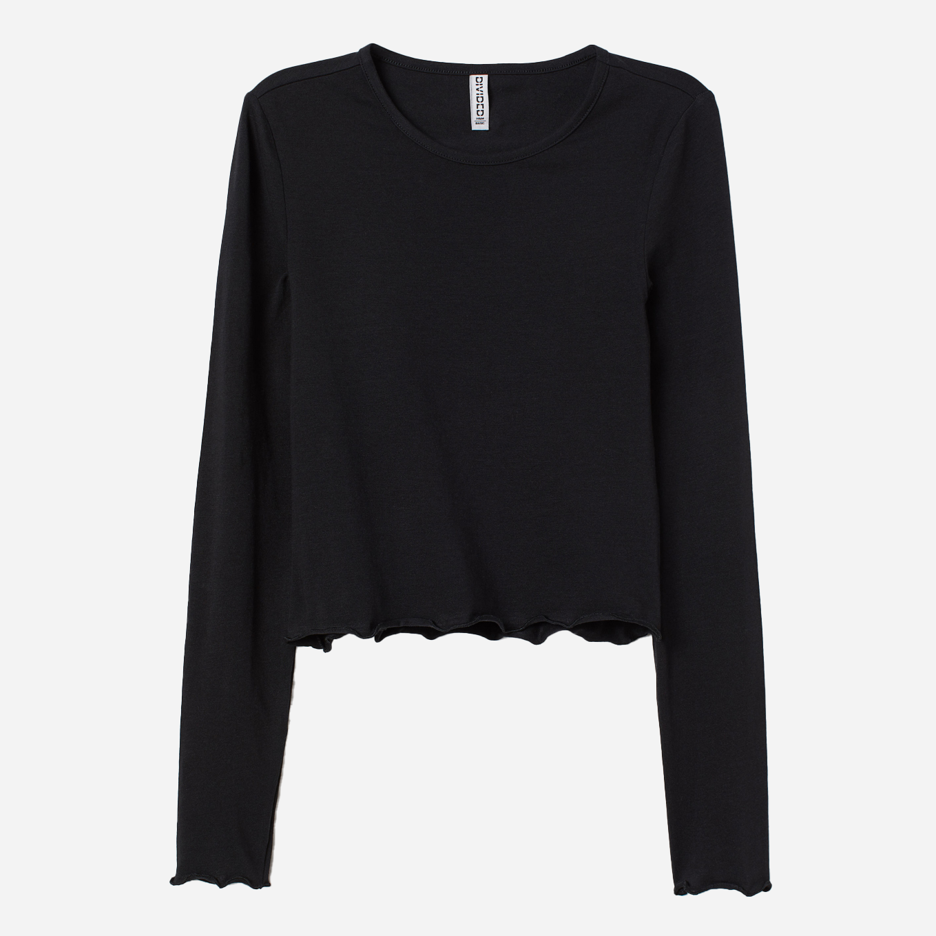 

Лонгслив H& 0706443  Черный, Лонгслив H&M 0706443 M Черный