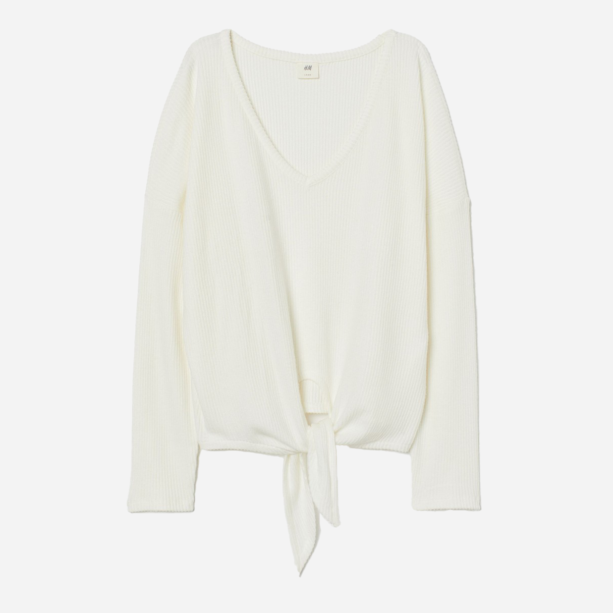 

Лонгслив H& 0803080  Белый, Лонгслив H&M 0803080 M Белый