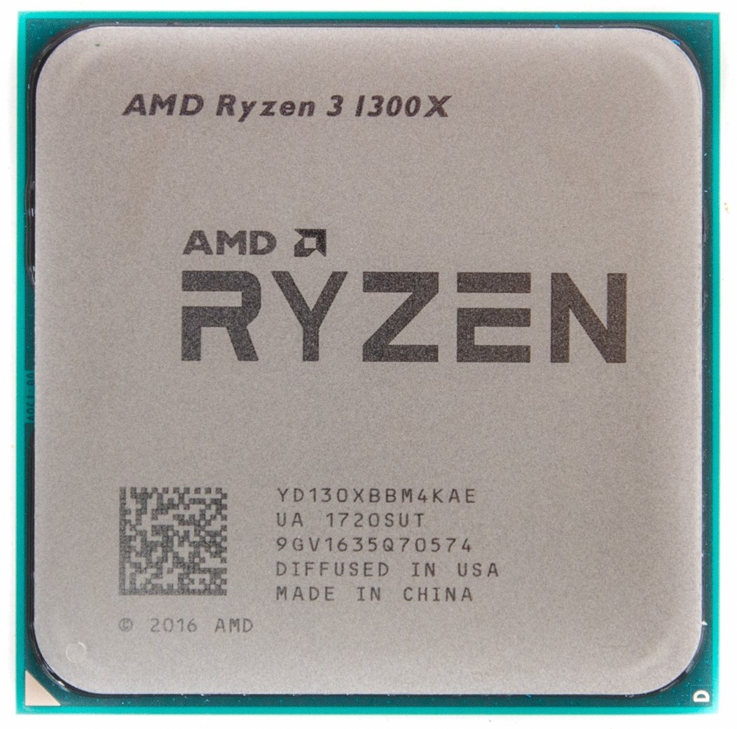 

Процессор AMD Ryzen 3 1300X 3,5GHz/8M/5,0GT/s (YD130XBBAEMPK) sAM4, tray