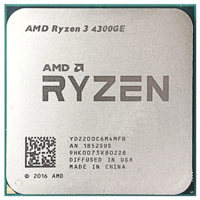 Ryzen 3 4300ge разгон памяти