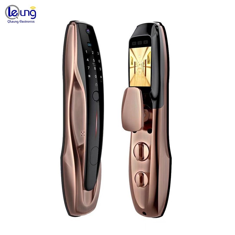 

Умный замок Qleung S916-1 MAX Red Bronze