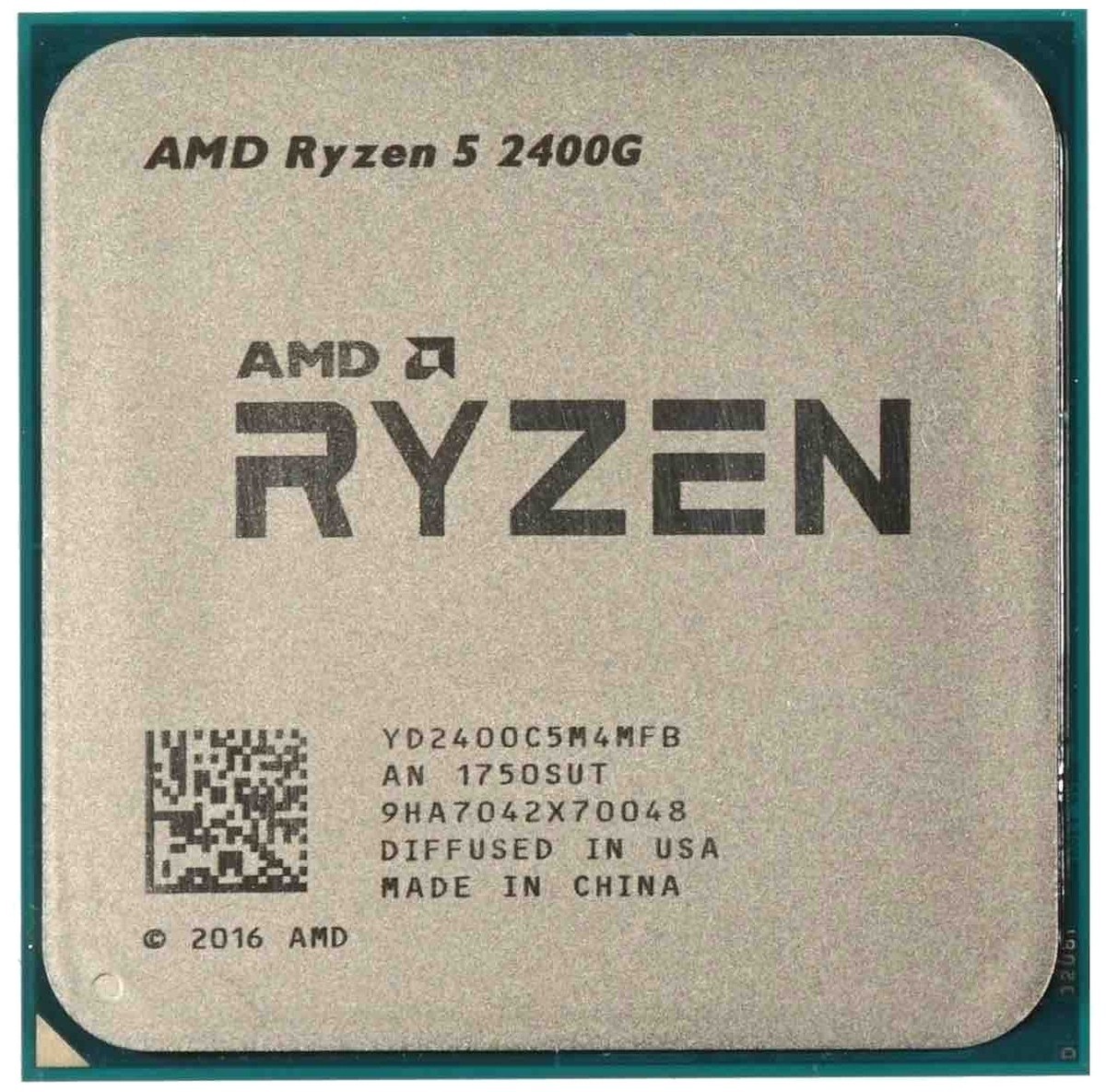 

Процессор AMD Ryzen 5 2400G 3.6GHz/4M (YD2400C5M4MFB) sAM4, tray