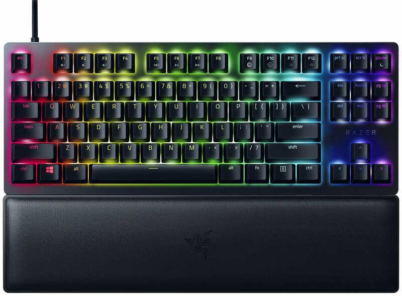 

Клавиатура Razer Huntsman V2 TKL Purple Switch (RZ03-03941400-R3R1) Black USB