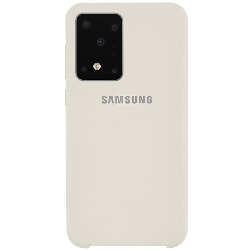 

Чехол Epik Silicone case для Samsung Galaxy S20 Ultra Бежевый