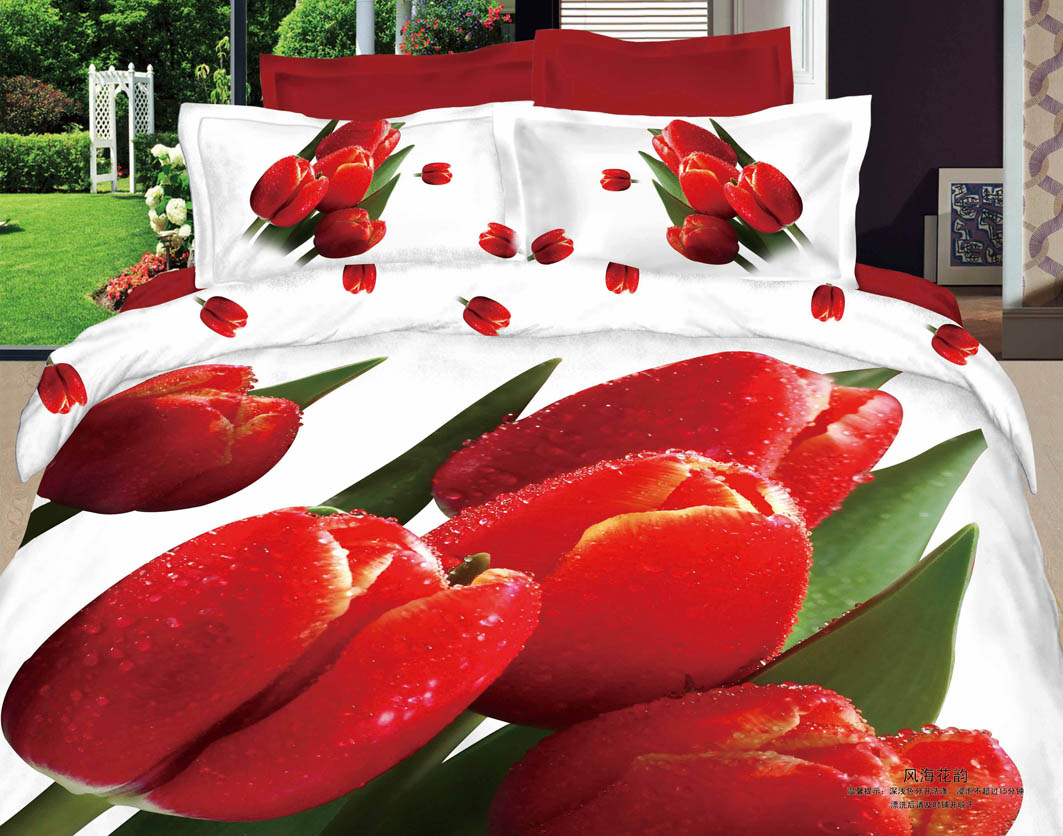 

КПБ 3D Март STP347 Love You Полуторный