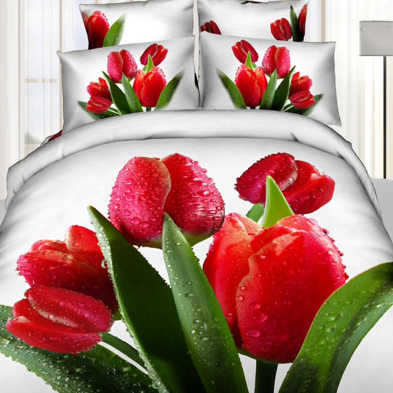 

КПБ 3D Блеcк STP558 Love You Полуторный