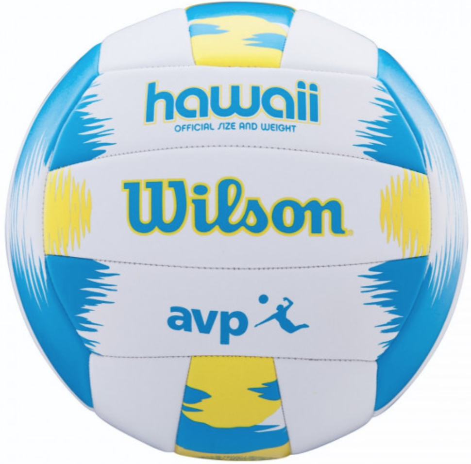 

Волейбольный мяч Wilson AVP Hawaii Blue WTH482657XB (для пляжного волейбола)