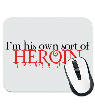 

Коврик для мыши Twilight: Sort Of Heroin