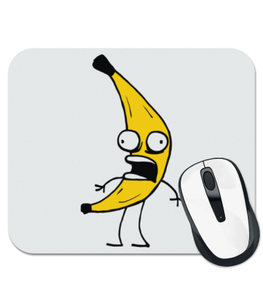 

Коврик для мыши Crazy Banana