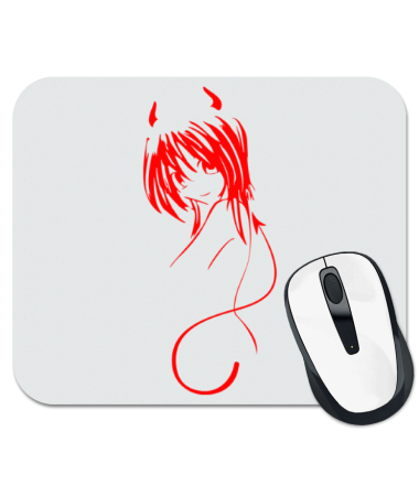 

Коврик для мыши Devil Girl