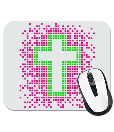 

Коврик для мыши Pixel Cross