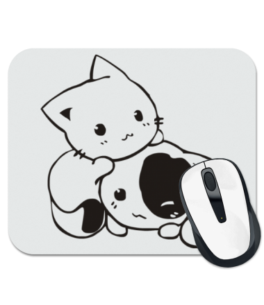 

Коврик для мыши Котята