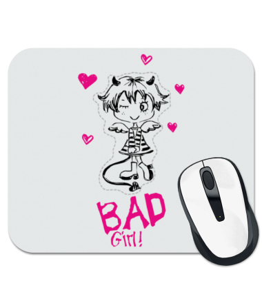 

Коврик для мыши Bad Girl 1