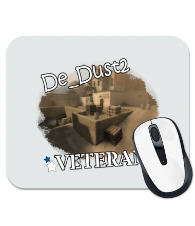 

Коврик для мыши Dust Veteran