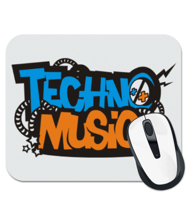 

Коврик для мыши Techno music 1