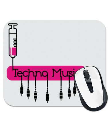 

Коврик для мыши Techno music 3