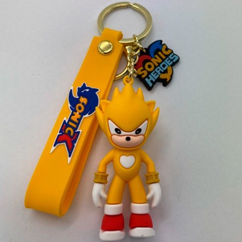 

Брелок Соник Sonic Keychain жёлтый