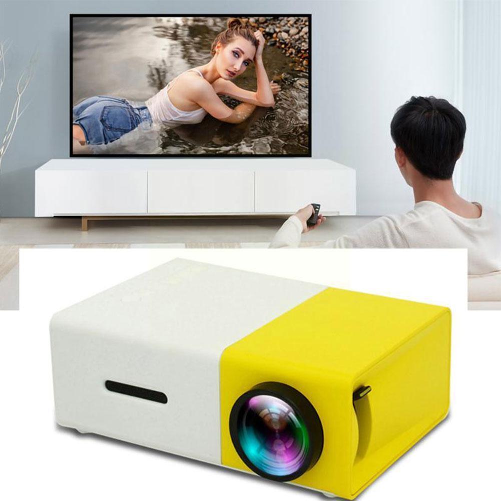 Проектор портативный домашний мини кинотеатр мультимедийный Full HD Led ...