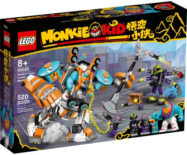 

Конструктор LEGO Monkie Kid Погрузочный робот Сэнди (80025)