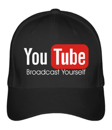 

Бейсболка (кепка) You Tube Черный