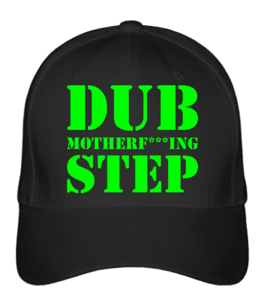 

Бейсболка (кепка) Dub mutherfuking step Черный