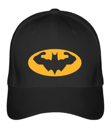 

Бейсболка (кепка) Batman bodybuilder Черный