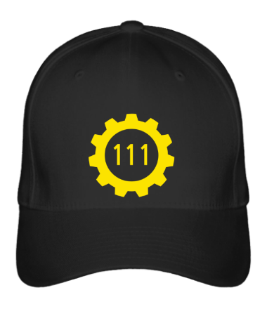 

Бейсболка (кепка) Убежище 111 Черный