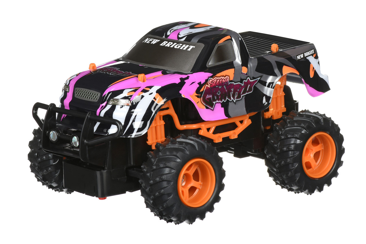 

Машинка на р/у New Bright 1:24 GRAFFITI TRUCK Violet (2408F) (2408F-2)