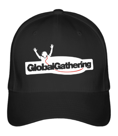

Бейсболка (кепка) Global Gathering Черный