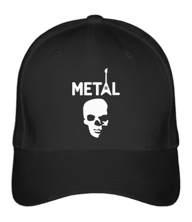 

Бейсболка (кепка) Metal Черный