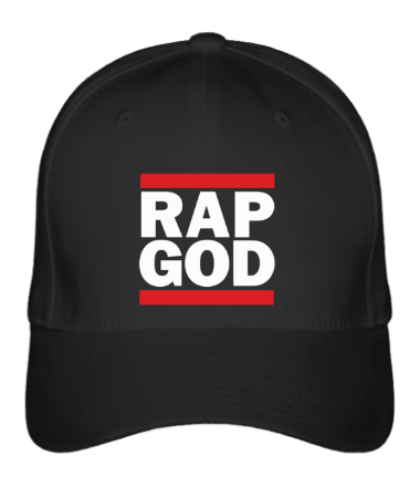 

Бейсболка (кепка) Rap God Черный