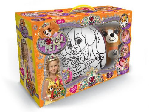 

Набор Dankotoys серии "ROYAL PET'S", сумочка-раскраска + игрушка "Собачка"