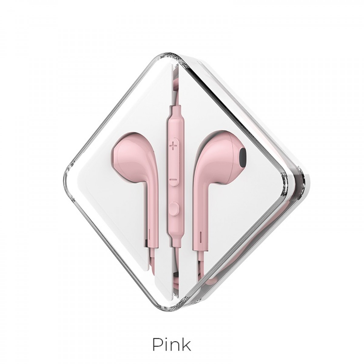 

Наушники Hoco M55 Memory sound wire (pink)