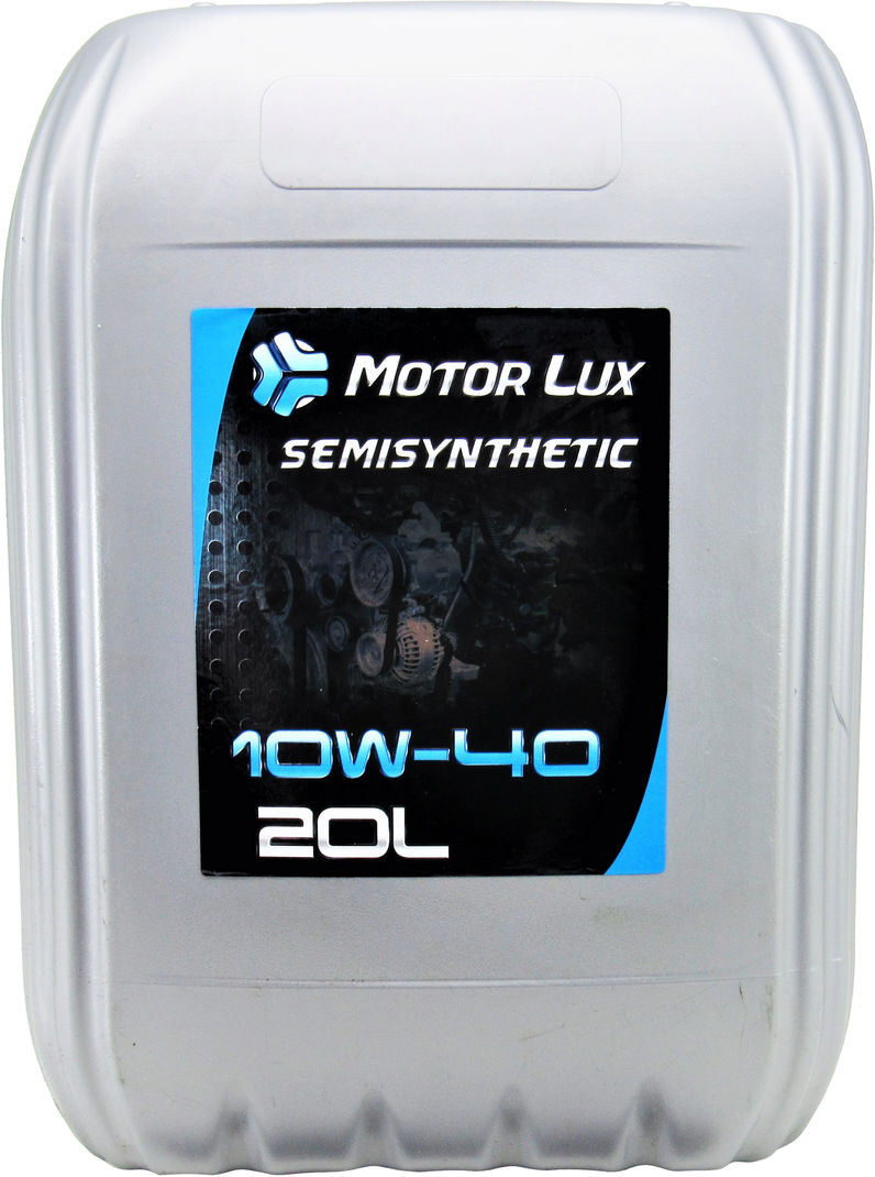 Моторное масло бензин, дизель 10W-40 (Motor Lux) Semisynthetic 20л .