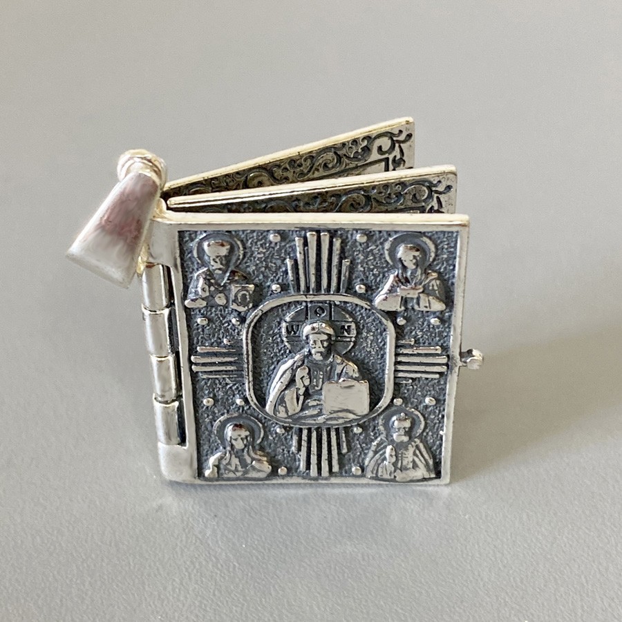 

Серебряная подвеска Silver4u с молитвой водителя (стп-325/1)
