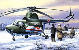 

Ми-3 Санитарный вертолет 1:72 AMODEL (AMO7297)