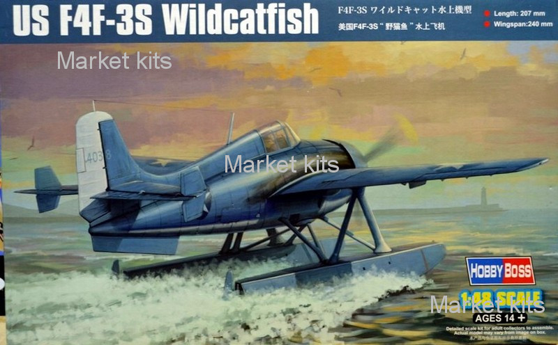 

Самолет F4F-3S Wildcatfish 1:48 Hobby Boss (HB81729)