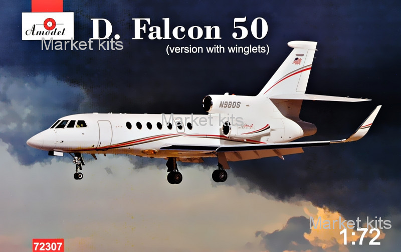 

Самолет Dassault Falcon 50 1:72 AMODEL (AMO72307)